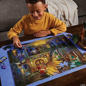 Peaceable Kingdom "Gnomes at Night; Seek and Find" (100 pc Glow Puzzle)