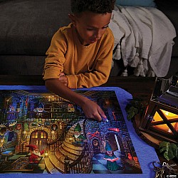 Peaceable Kingdom "Gnomes at Night; Seek and Find" (100 pc Glow Puzzle)