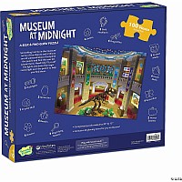  100 pc Museum at Midnight Seek and Find Glow Puzzle