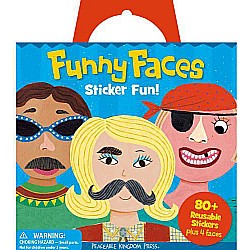 Funny Faces Sticker Activity Tote