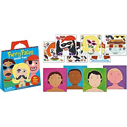 Funny Faces Sticker Activity Tote