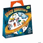 Space Adventure Reusable Sticker Tote