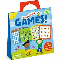 Take Along Games Reusable Sticker Tote