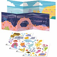 Underwater Friends Reusable Sticker Tote