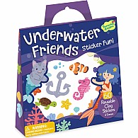 Underwater Friends Reusable Sticker Tote