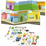 Around Town Reusable Sticker Tote