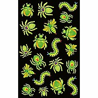 Glow in the Dark Bug and Spider Sticker Pack