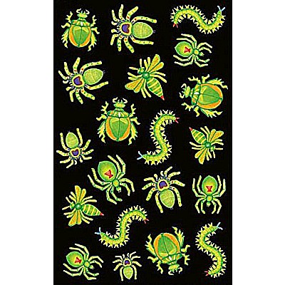 Glow in the Dark Bug and Spider Sticker Pack