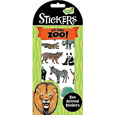 Peaceable Kingdom Zoo Animal Sticker Pack