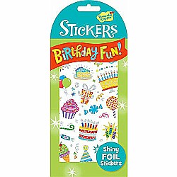 Shiny Foil Birthday Fun! Sticker Pack