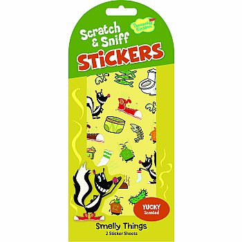 Smelly Things Scratch and Sniff Stickers