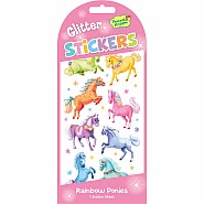 Glitter Ponies Stickers