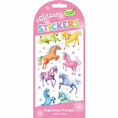 Glitter Ponies Stickers