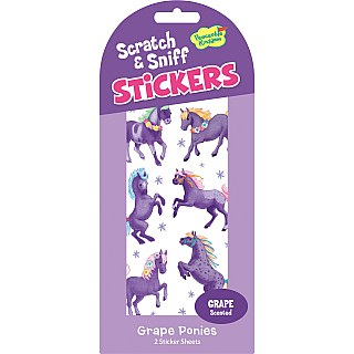 Grape Ponies Scratch N Stiff