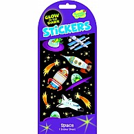 Space Glow in the Dark Stickers