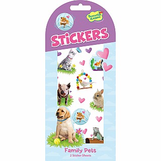 Family Pets Stickers