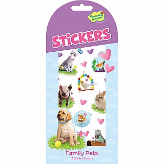 Family Pets Stickers