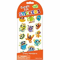 Silly Monsters Googly Eyes Stickers