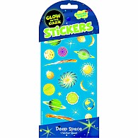 Peaceable Kingdom Deep Space Glow in the Dark sticker pack