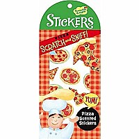 Scratch & Sniff Pizza Scented Stickers
