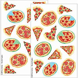Scratch & Sniff Pizza Scented Stickers