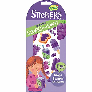 Scratch & Sniff - Grape Stickers