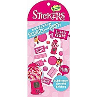 Scratch & Sniff Bubblegum Scented Stickers