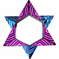 SHASHIBO ARTIST (BLUE CRYSTAL BY LAURENCE GARTEL)