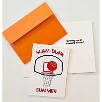 Slam Dunk Greeting Card