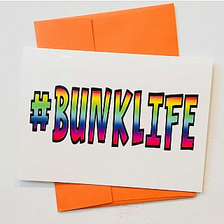 #BUNKLIFE Greeting Card