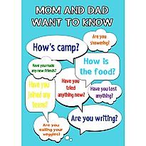 MOM & DAD QUESTIONS Greeting Card