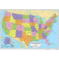 United States Map Placemat