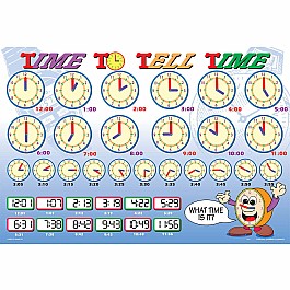 Time to Tell Time Placemat