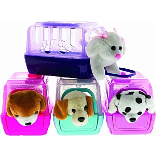 5" Mini Puppy Pet Carrier (assorted)