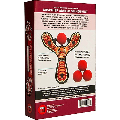 Mischief Maker Slingshot - Monster (Red)