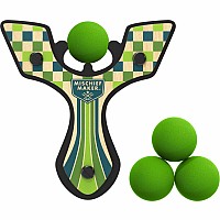 Mischief Maker Slingshot - Racer (Green Checkered)