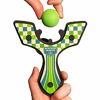 Mischief Maker Slingshot - Racer (Green Checkered)