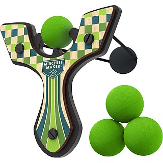 Mischief Maker Slingshot - Racer (Green Checkered)