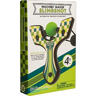 Mischief Maker Slingshot - Racer (Green Checkered)