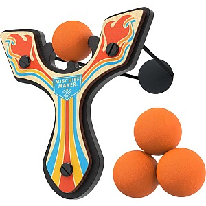 Mischief Maker Slingshot - Racer (Orange Flames)