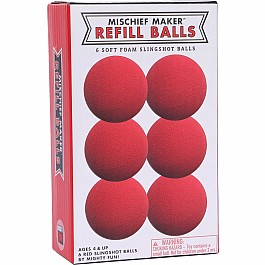 Mischief Maker Slingshot Refill Balls (Red)