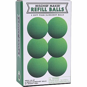 Mischief Maker Slingshot Refill Balls (Green)