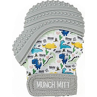 Munch Mitt Baby Teething Mitten (Dino Roar)