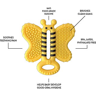 Bee Brush - Baby Teether Brush