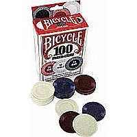 Bicycle Poker Chips 100