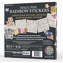 Marvin's Magic Rainbow Foil Stickers