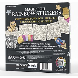 Marvin's Magic Rainbow Foil Stickers