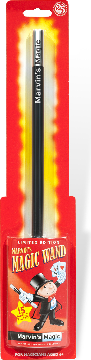 Magic Wand Black and Silver