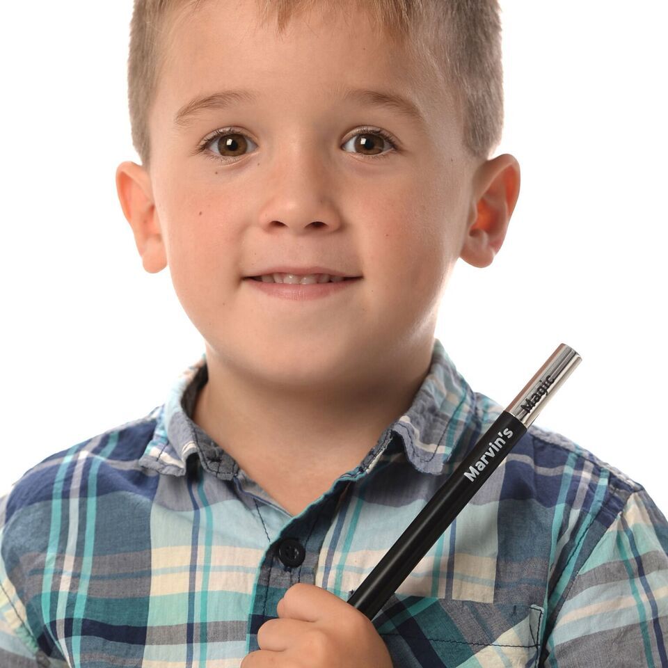 Magic Wand Black and Silver