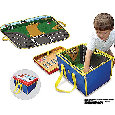 Lego City Zipbin Toy Box  Playmat